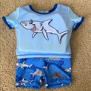 Boys swim suit with flotation